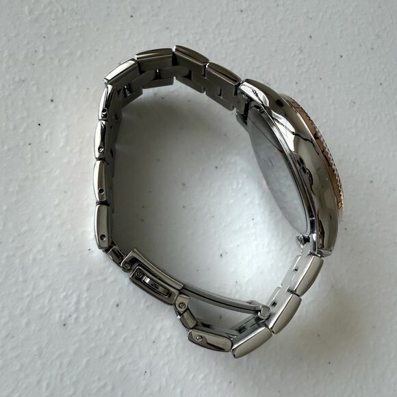 Fossil Rye Women’s Gold Silver Two Tone Multifunctional Watch - Picture 4 of 9